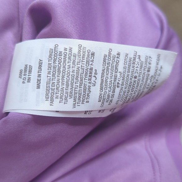 Boden Purple Fitted Ponte Dress Contrast Stitching Plus Size 16/18 - Picture 12 of 16